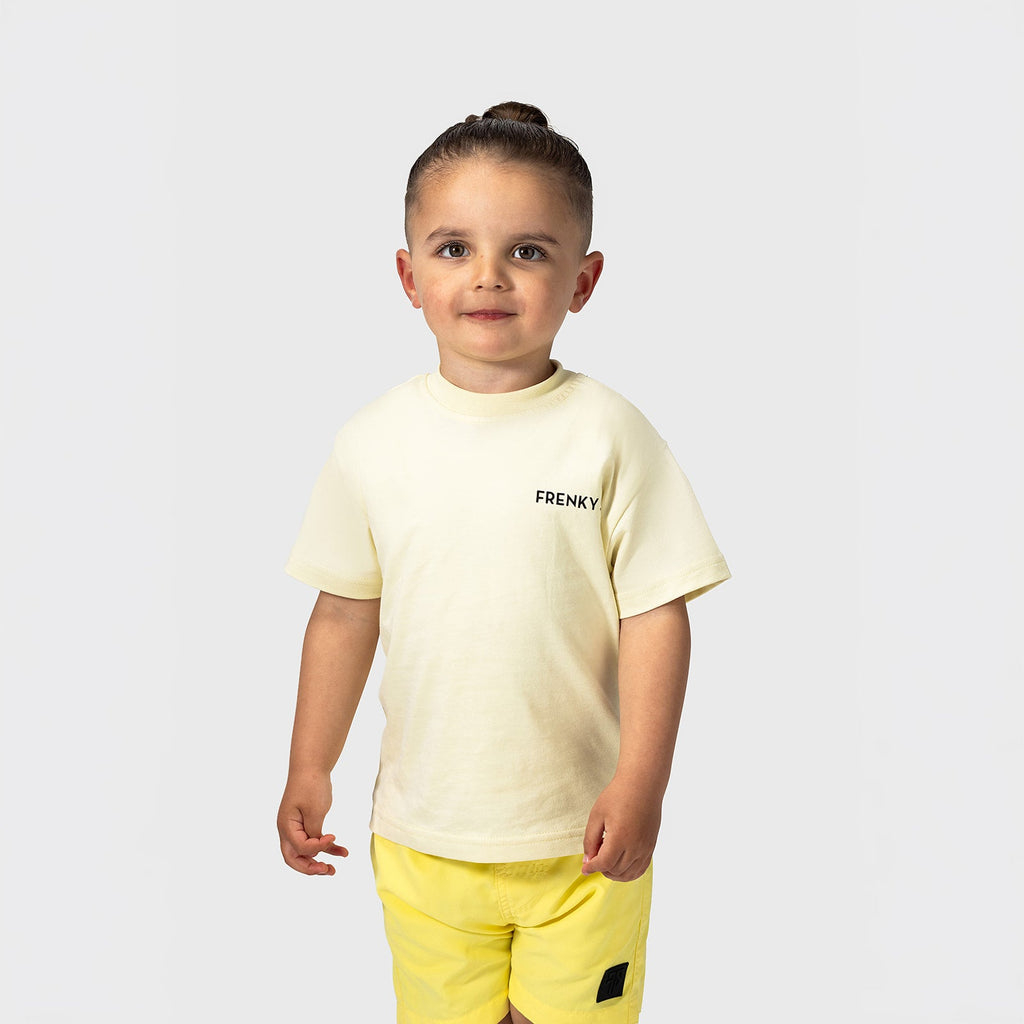 CURA t-shirt | geel - KIDS