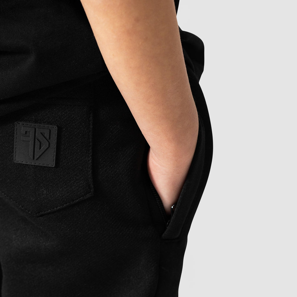 EASY short | zwart - KIDS