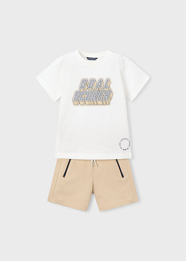3606- Cream knit set