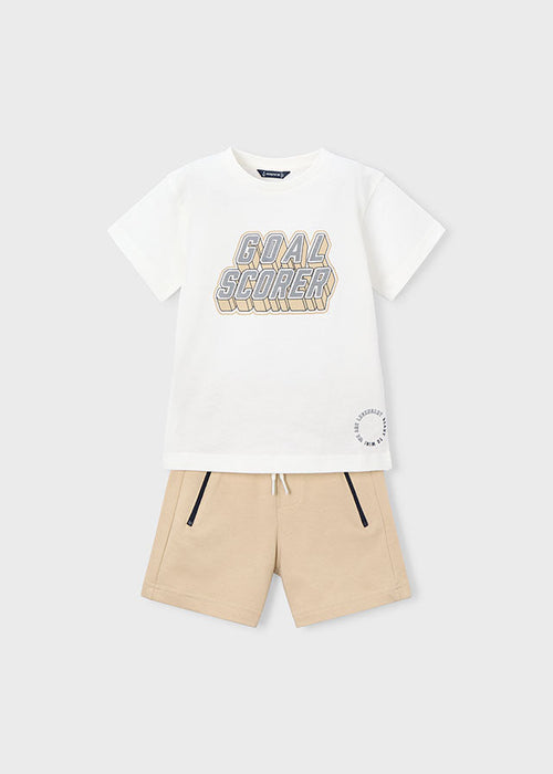 3606- Cream knit set