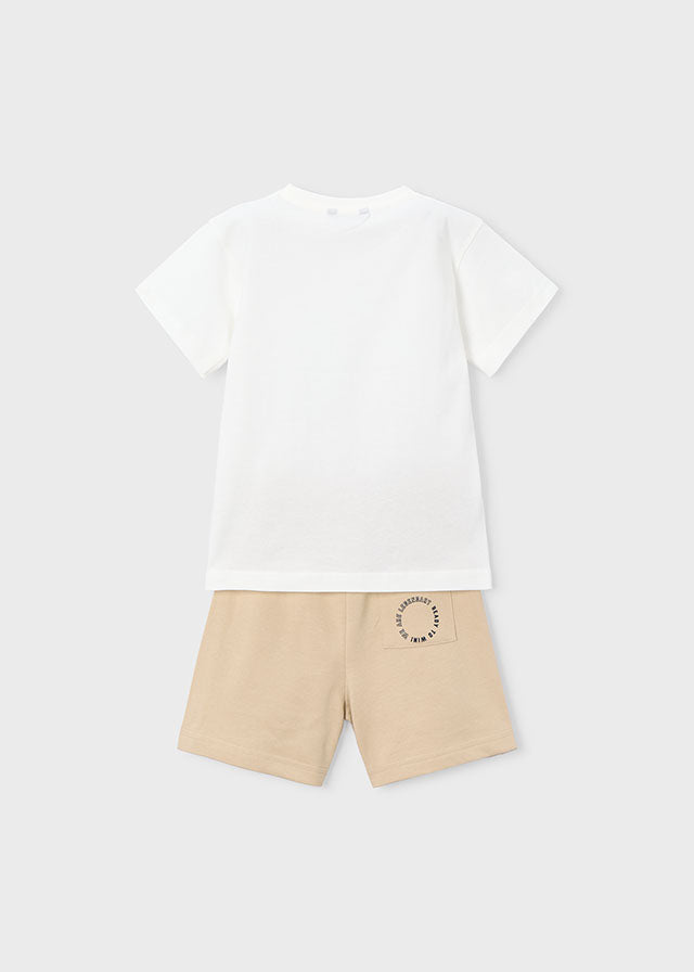 3606- Cream knit set
