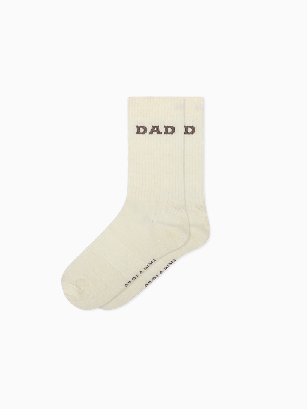 DAD College Wollsocken - taupe