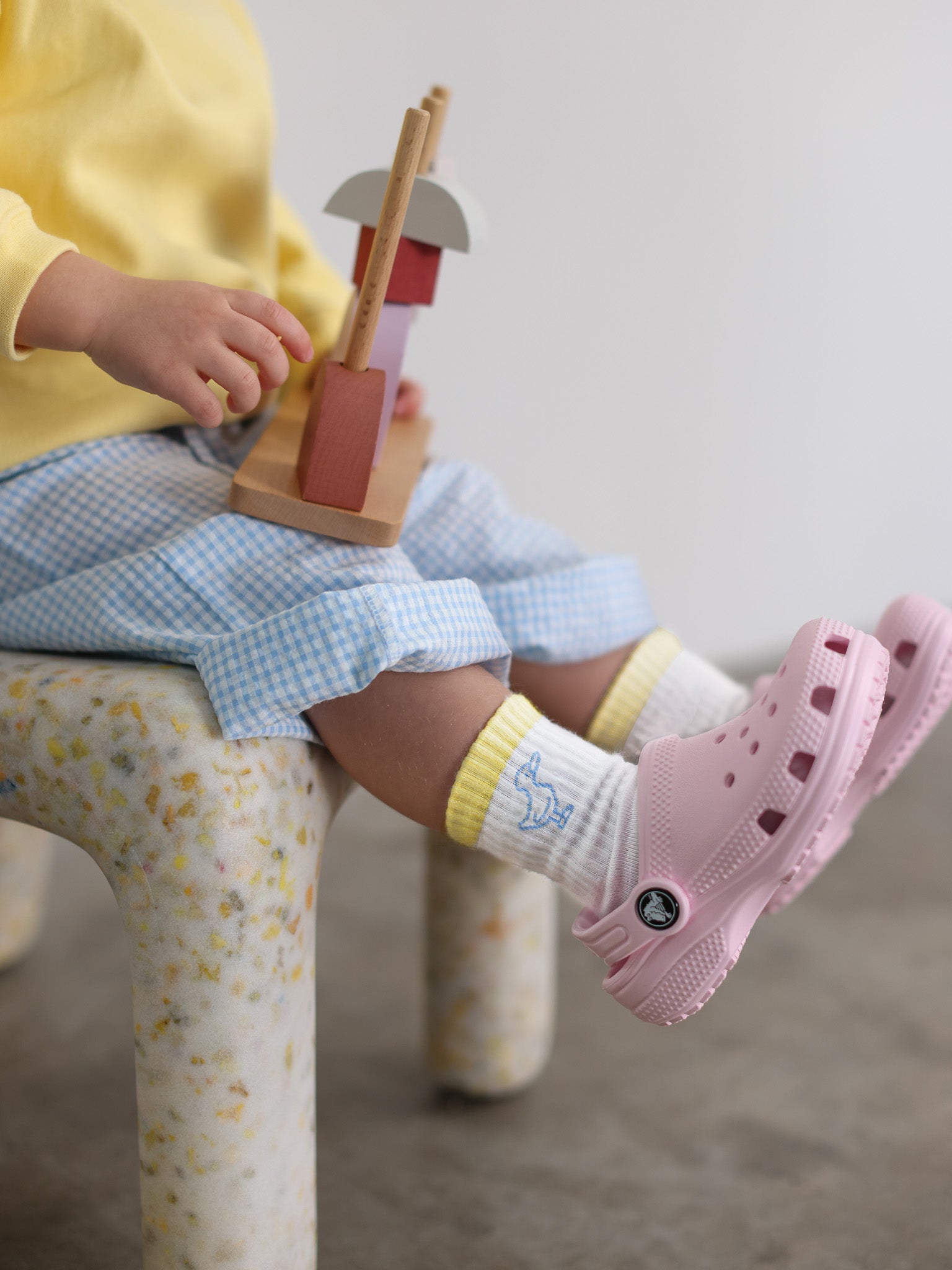 DUCKY Socken - Yellow