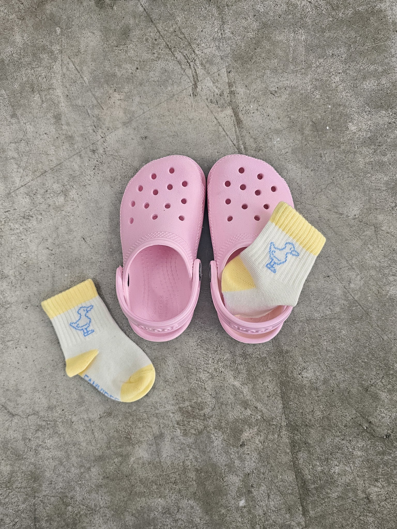 DUCKY Socken - Yellow