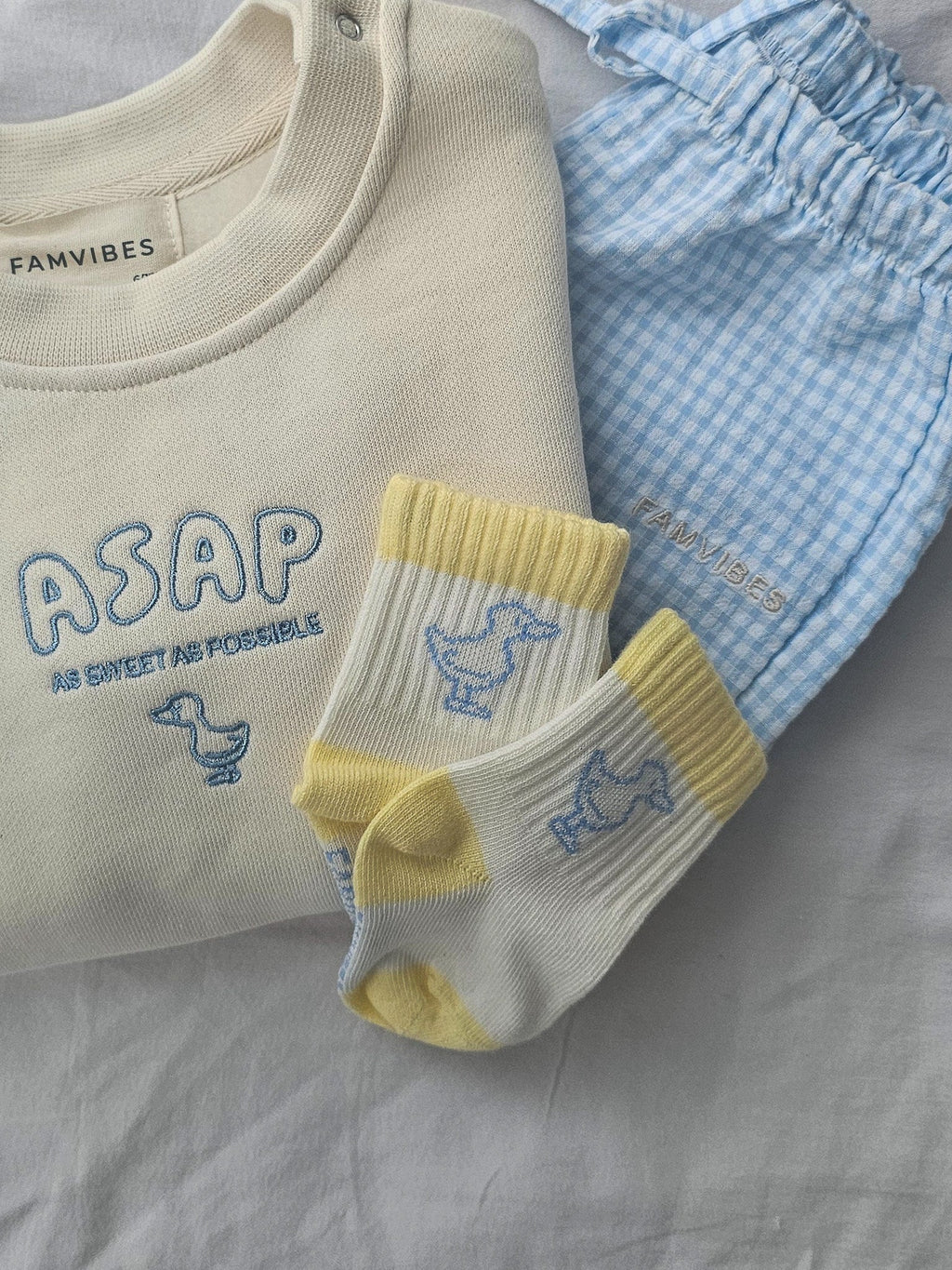DUCKY Socken - Yellow