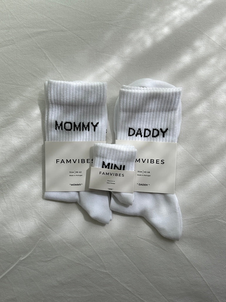Family Socken Set - original weiß