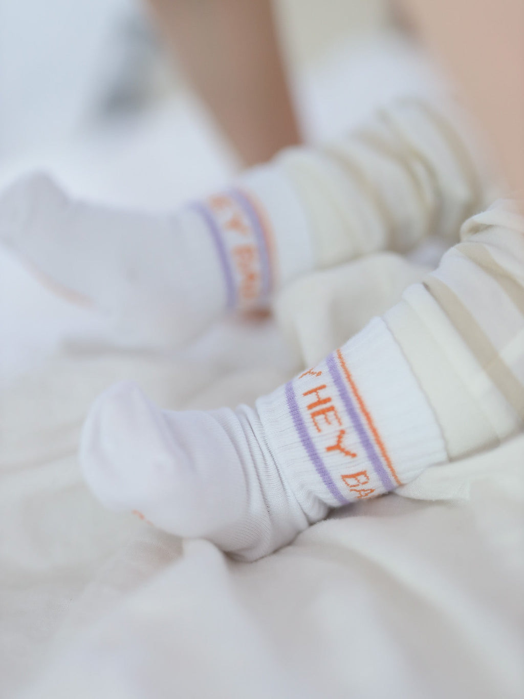 HEY BABY Socken - lavender