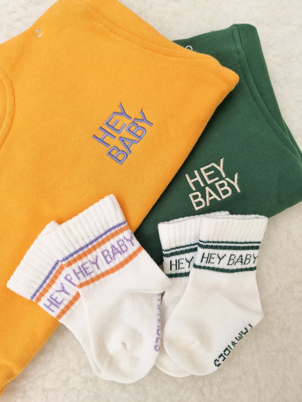 HEY BABY Socken - green