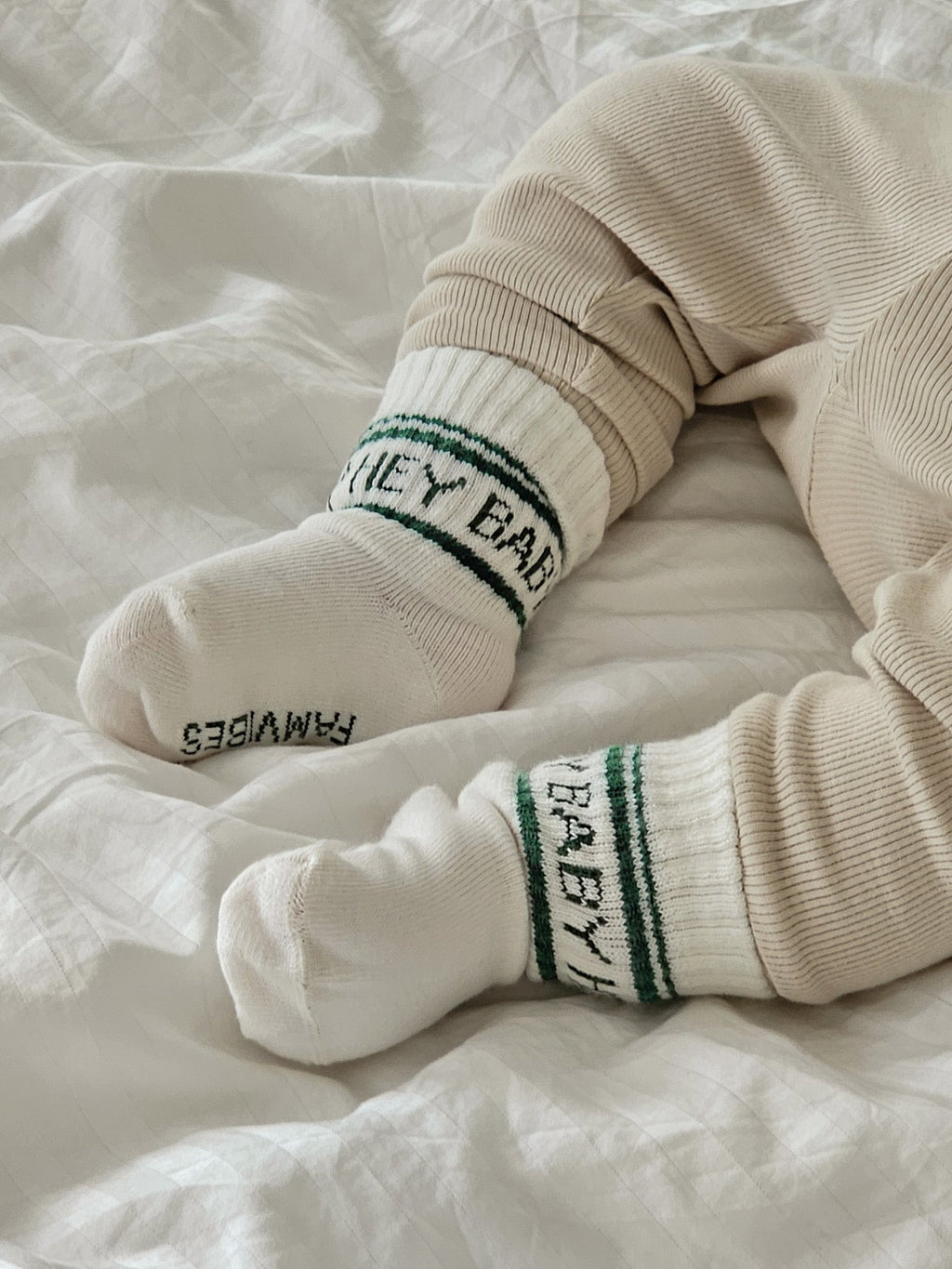 HEY BABY Socken - green