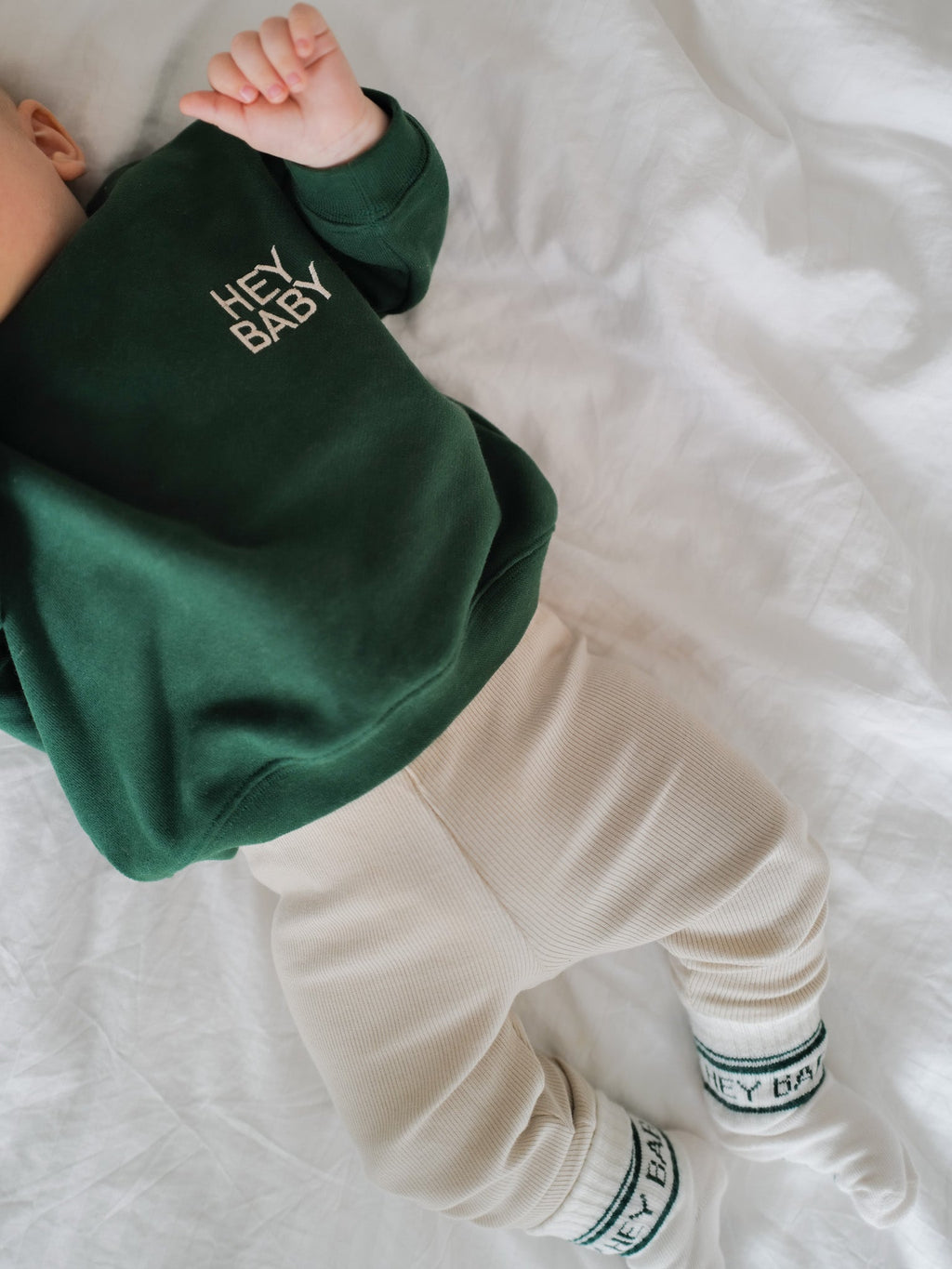 HEY BABY Socken - green