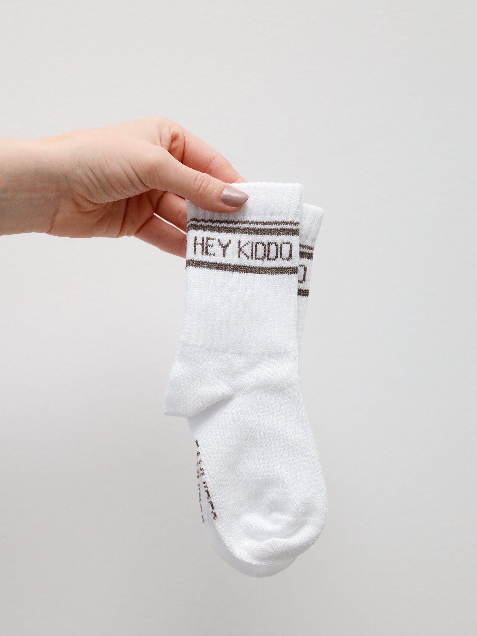 HEY KIDDO Socken - taupe