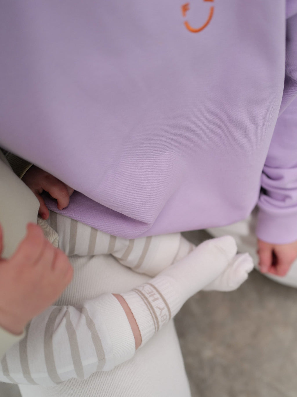 HEY BABY Socken - taupe