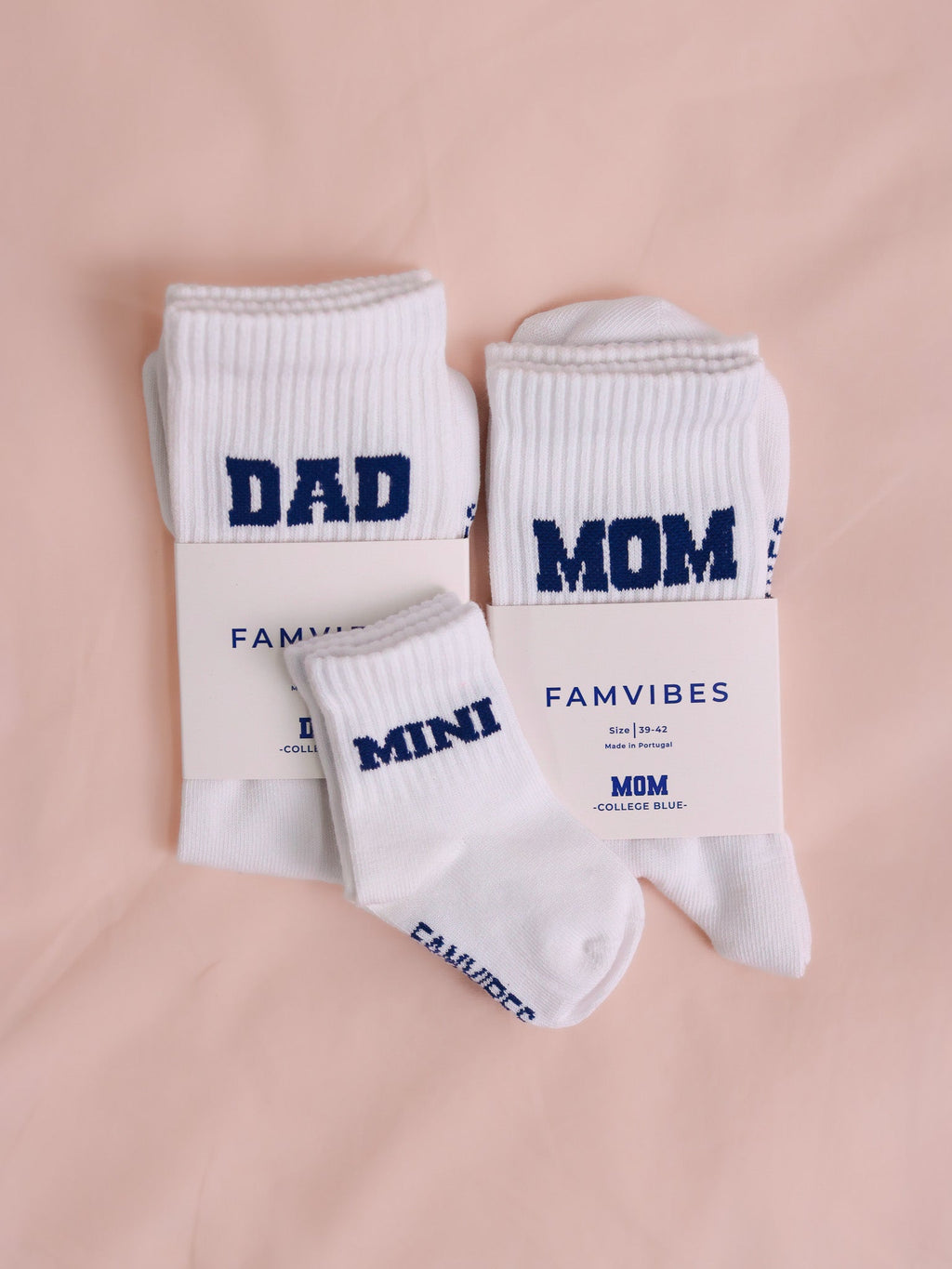 MINI COLLEGE Socken - weiß