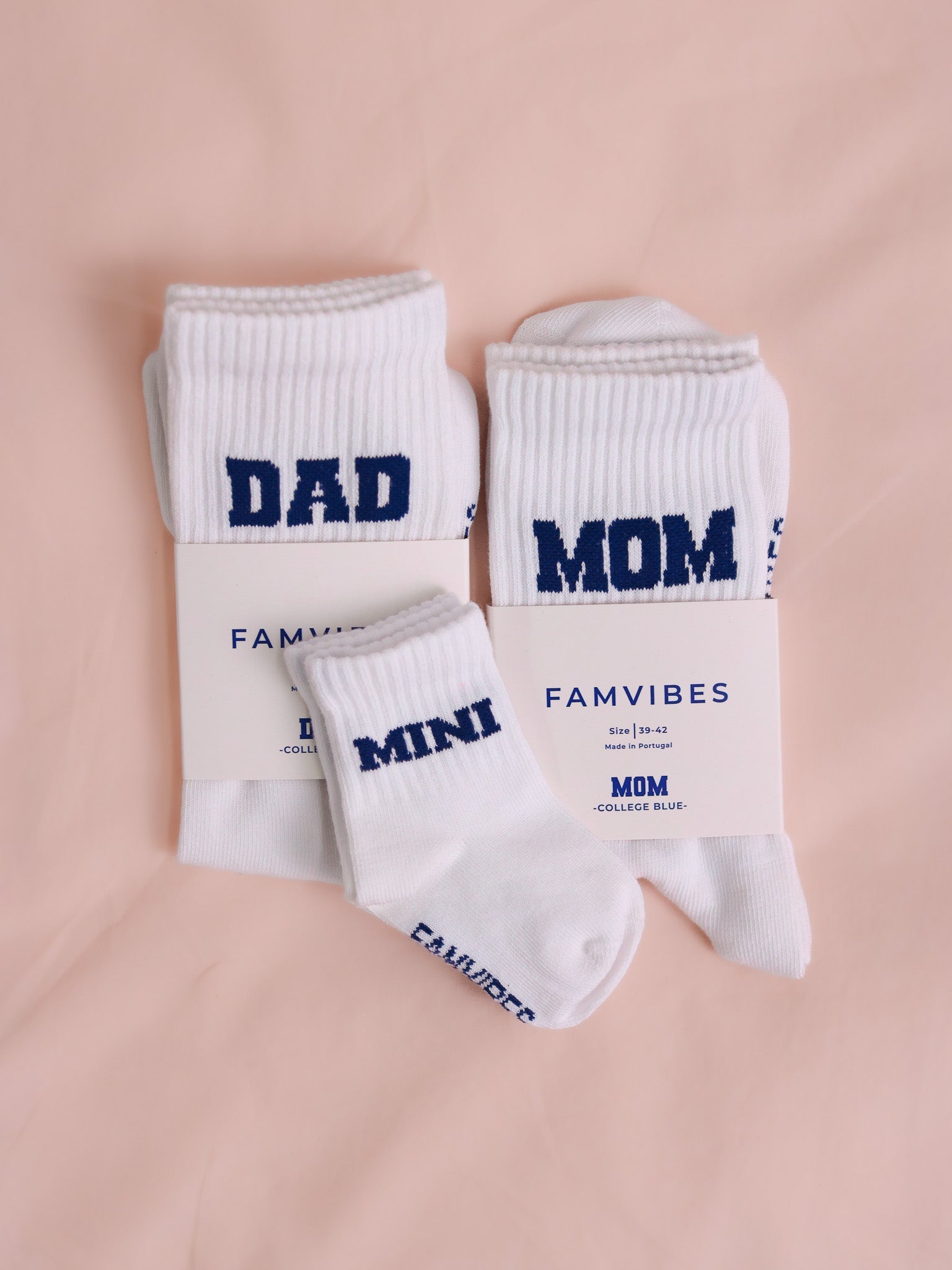 MINI COLLEGE Socken - weiß