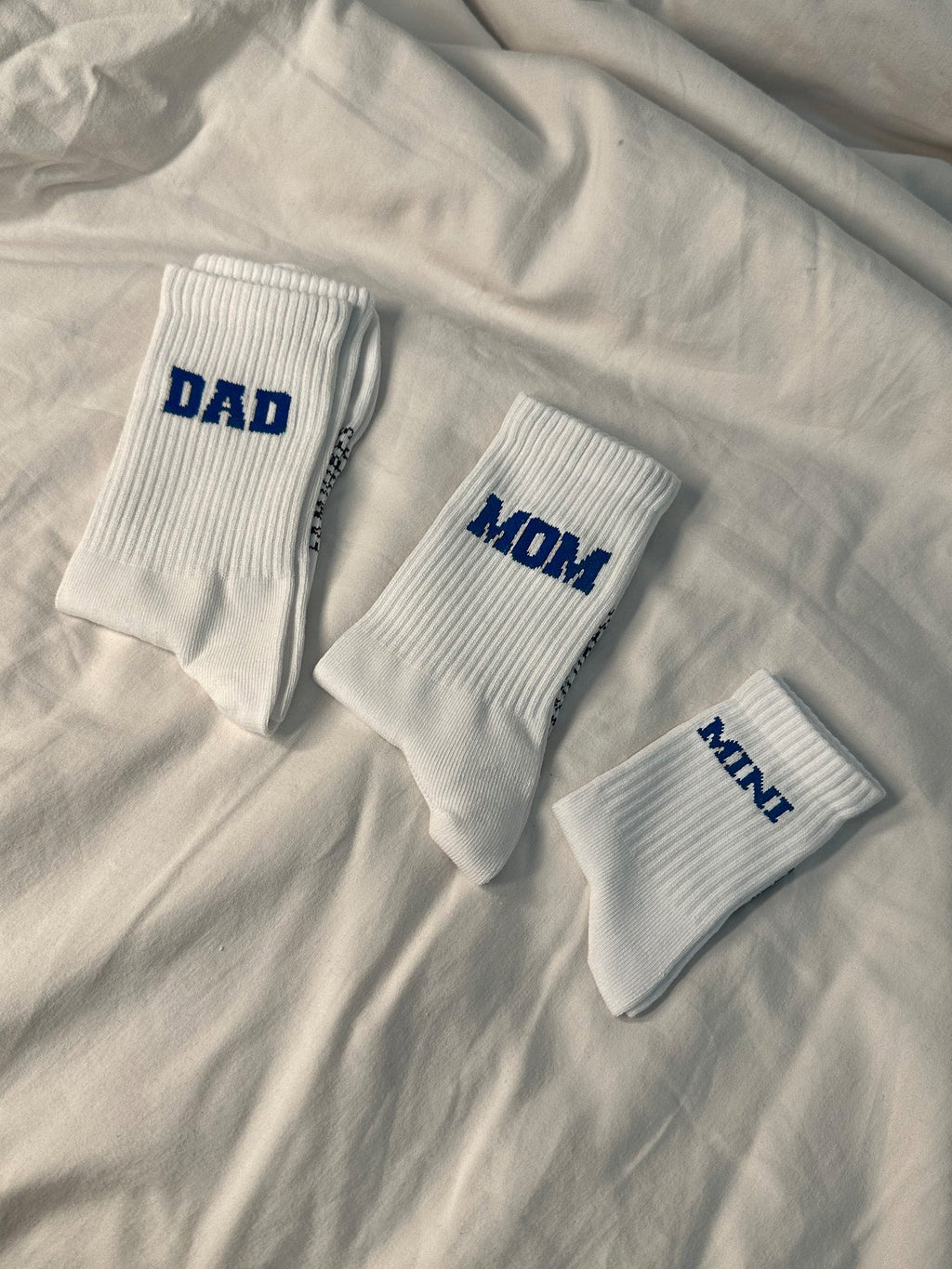 Family Socken Set - College weiß