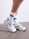MOM COLLEGE Socken - weiß