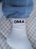 Oma Original Socken - weiss
