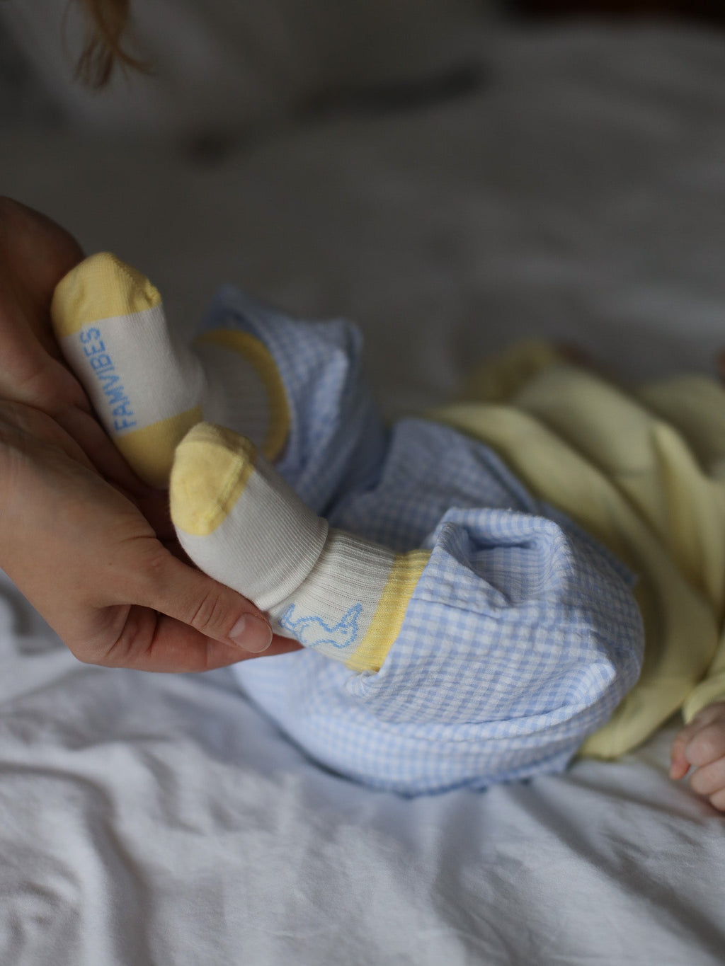 DUCKY Socken - Yellow