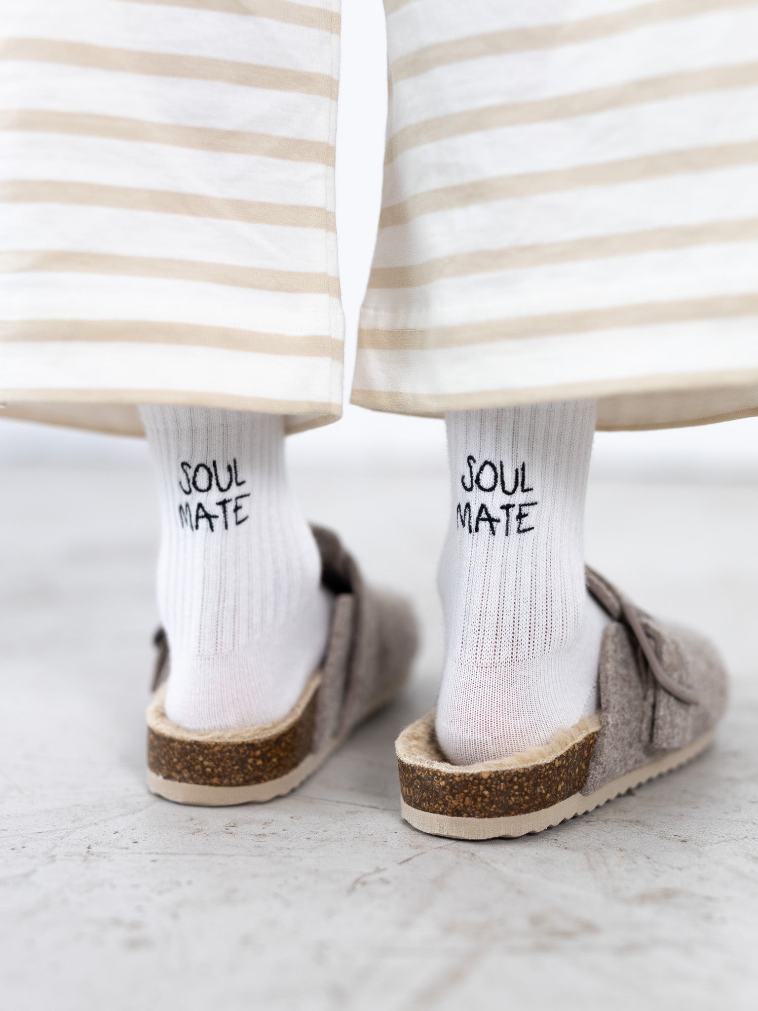 Soulmate Socken Kids - weiß