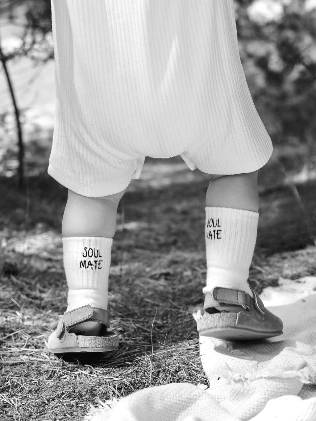 Soulmate Socken Kids - weiß