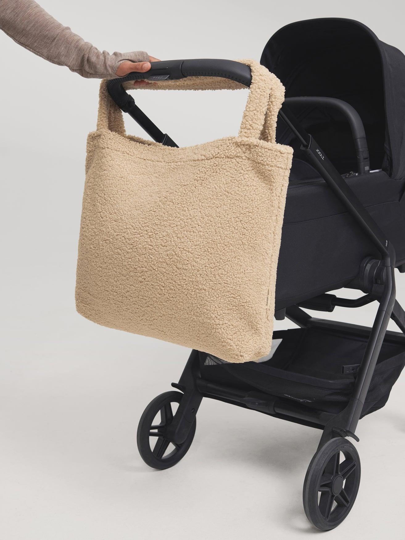 Teddy Mom Bag | Ecru