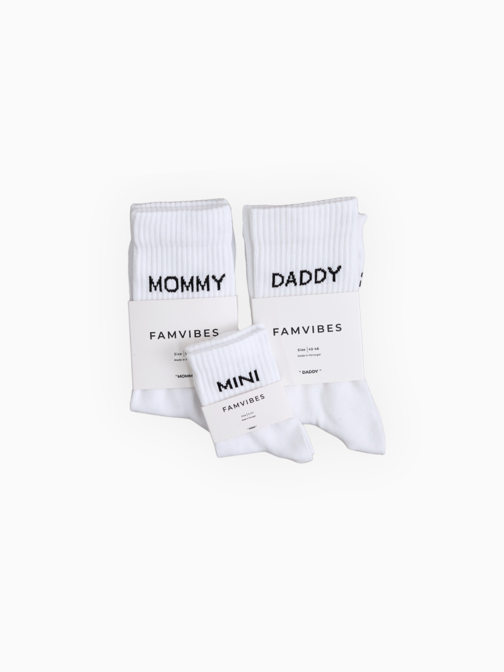 Family Socken Set - original weiß