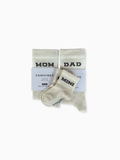 Family Socken Set - Wollsocken College taupe