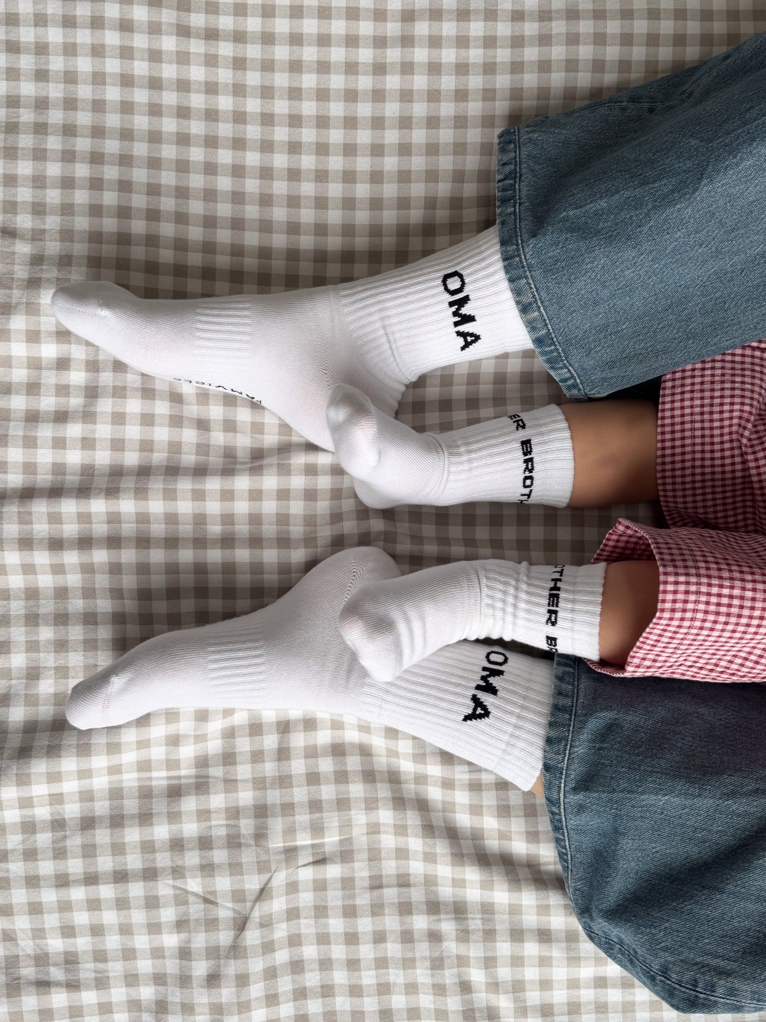 Brother Original Socken - weiss