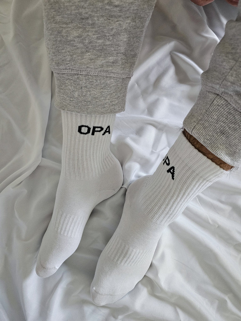Opa Original Socken - weiss